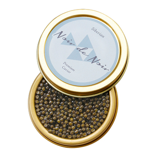 黑中黑俄罗斯西伯利亚鲟鱼子酱Caviar鱼籽酱即食国产可配法国生蚝