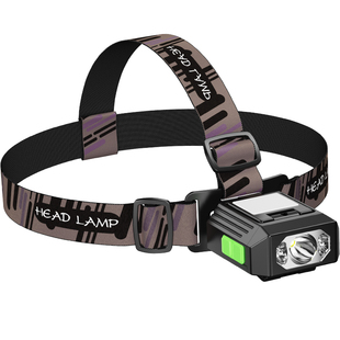 渔之源头灯2025新款强光超亮头灯头戴式强光充电钓鱼专用矿灯夜钓