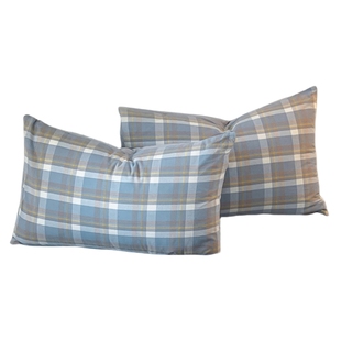 纯棉枕套2026新款100全棉一对装48x74cm透气舒适四季通用枕头套