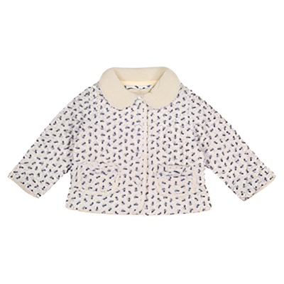 Happyology英国女童加绒棉服冬季儿童棉衣宝宝棉袄保暖羊羔绒外套
