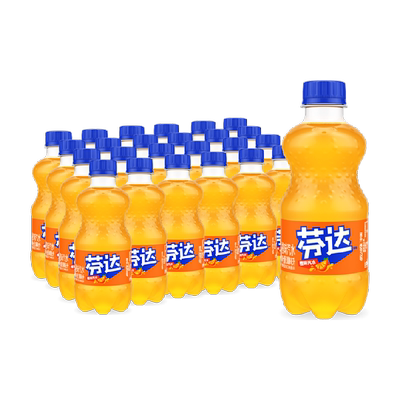 可口可乐芬达橙味汽水果味十足