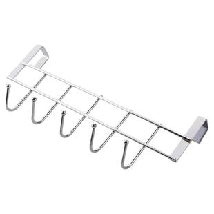 厨房橱柜门专用五连挂架内挂钩厨柜用架置物吊柜下挂毛巾挂挂衣钩