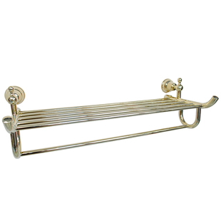 炫！金色浴巾架 浴室全铜毛巾架欧式轻奢卫生间五金浴室置物架