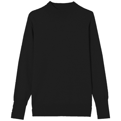 春秋冬季短款上衣女打底针织毛衣