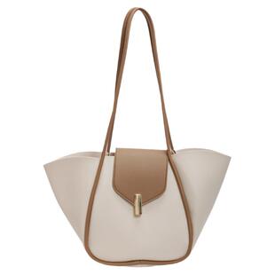 高级感撞色大容量包包女2026新款时尚通勤单肩包手提托特包翅膀包