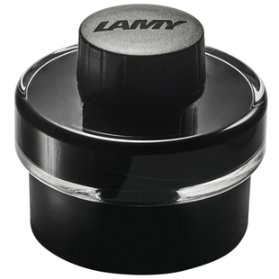 德国正品lamy墨水凌美钢笔墨水T52非碳素不堵笔彩墨黑色蓝黑50ml