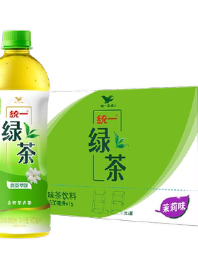 统一低糖绿茶茶饮料500ml×30瓶