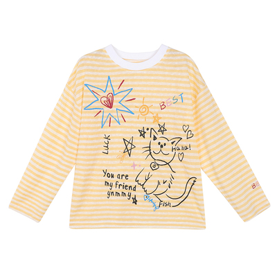 女童防晒轻薄长袖T恤春装