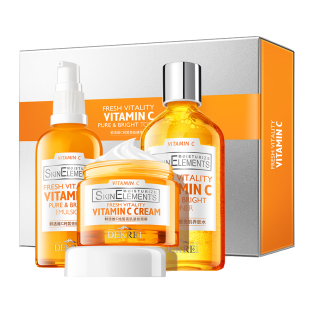 迪凯瑞鲜活维C纯皙亮肌爽肤水柔肤水乳液面霜洗面奶补水保湿滋润