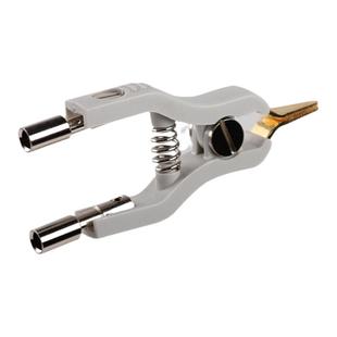 埃塔ETA3105开尔文测试夹尖嘴正负极纯铜镀金4线夹四端电阻夹子