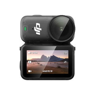 【秒贴神器】潮拍适用DJI大疆Osmo Nano钢化膜新款磁吸运动相机镜头屏幕贴膜全屏高清防爆刮水玻璃保护膜配件