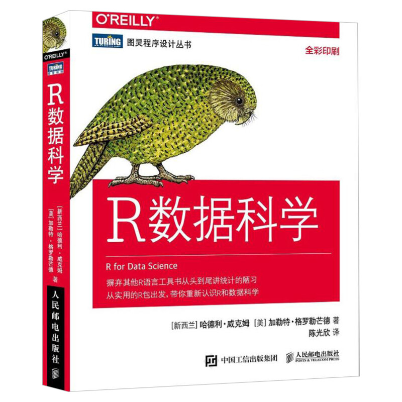 R数据科学 R语言数据科学项目实战指南精通数据科学数据可视化数据统计模型入门教程 R语言精华多种工具解决数据科学难题正版