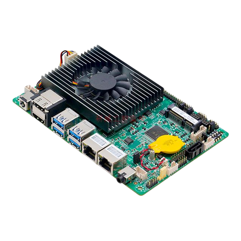 研域EH305迷你工业一体机12代N100/N3056串3.5寸工控主板LVDS/EDP
