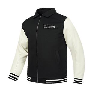 中国乔丹针织KJ运动保暖棉服男春季新款男士撞色外套商场同款