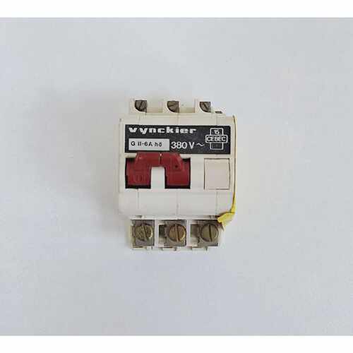 Vynckier Cebec 15  G II6A Circuit Breaker 380V Lot of 2 pcs
