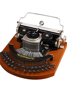 复古铁艺打印机摆件怀旧老物件