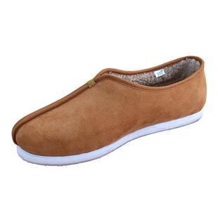 新款老北京布鞋千层底冬季保暖加绒青年休闲板鞋和尚尼姑灰色棉鞋