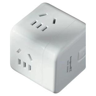 良工 魔方插座 多功能插线板带线插座1.68米加长线插座接线板转换