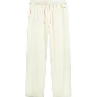 李宁中国文化系列故宫联名卫裤休闲裤女官方柔软直筒针织运动裤