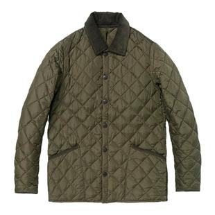 日版Barbour SL Liddesdale菱格棉服内胆绗缝棉衣无蜡外套男女