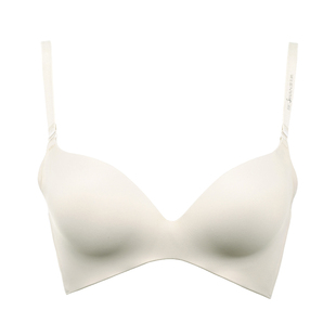 黑天鹅旗舰店夏季光面内衣聚拢收副乳文胸性感简约舒适无钢圈胸罩