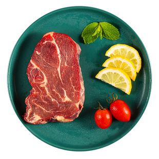 新鲜原切牛排套餐 西冷菲力肉眼儿童黑椒牛扒 整切非战斧雪花牛肉