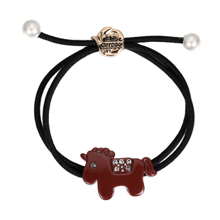 Cercoo/奢蔻小马系列马年头饰可爱扎头发圈绳皮筋头绳本命年礼物