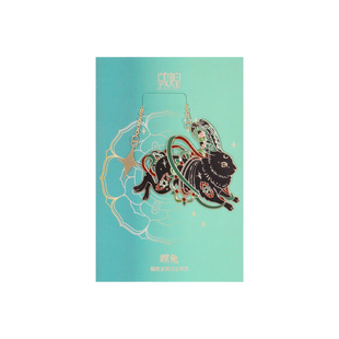 敦煌研究院 嘿兔敦煌金属镂空书签 创意中国风纪念品书签毕业礼物