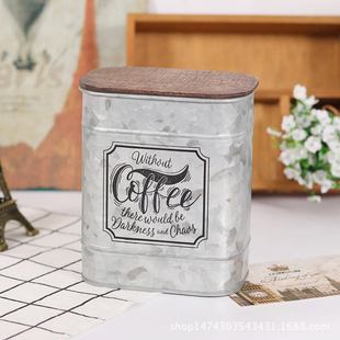 铁盒马口铁盒茶叶罐咖啡罐饼干盒罐糖果收纳盒