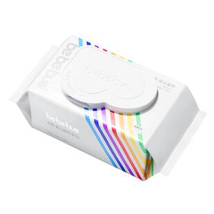 BeBeBus婴儿湿巾手口屁专用大包装家庭装实惠装新生宝宝80抽*12包