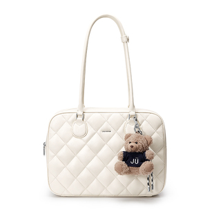 欧时纳华夫吐司包女中号2025新款通勤单肩腋下托特包大容量电脑包