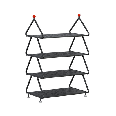 创意圣诞树铁艺鞋架收纳置物架