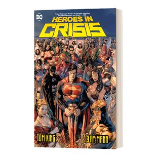 英文原版 Heroes in Crisis 危机中的英雄 英文版 Tom King 纯全英文版正版原著进口英语书籍