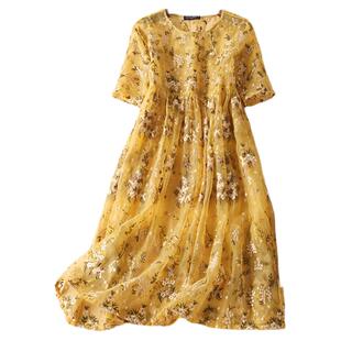 服装DIY裁剪纸样模板 女短袖欧根纱中长款连衣裙吊带裙两件套样板