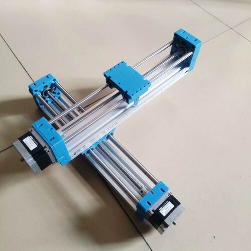 议价Plc Lead Screw Positiong Slide Table Two-Axis Flat Cross