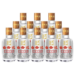 白云边满口45度整箱国产小酒版