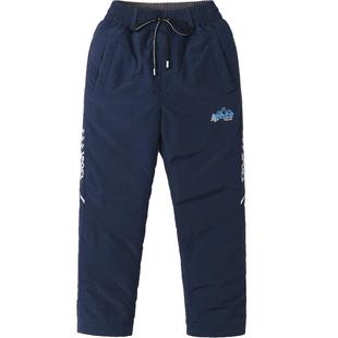 象老大青少年羽绒裤男童女童加厚中大童外穿户外可拆卸防水滑雪裤