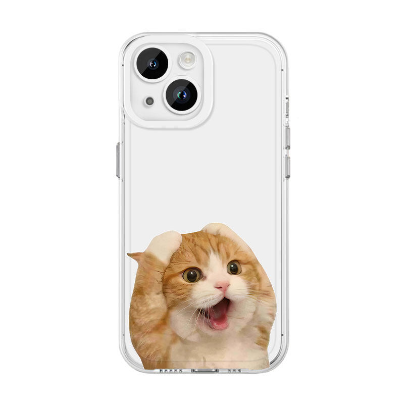 惊讶猫咪表情包周边抽象搞怪