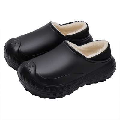 防水棉鞋包跟eva冬天加绒情侣