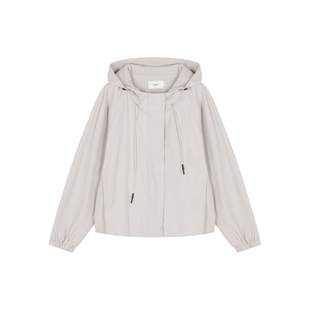 沫晗依美秋季休闲连帽夹克2025新款今年流行爆款女士小个子短外套