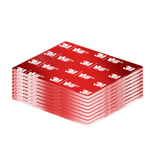 3M强力双面胶高粘度耐高温防爆晒汽车车用摆件固定墙面透明无痕贴