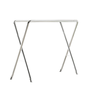 晾衣架落地折叠室内外家用阳台卧室加粗不锈钢晒被子神器杆凉衣杆