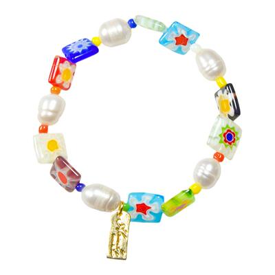 AWE官方正品彩色串珠琉璃手链