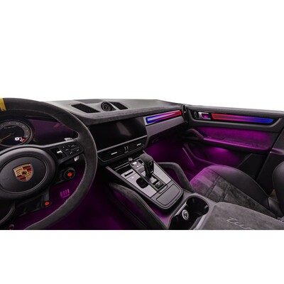 保时捷动态光影氛围灯