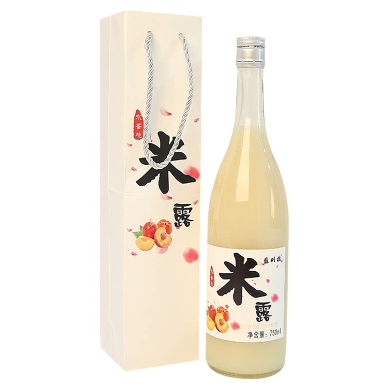 苏州桥苏州米露米酒瓶装糯米甜酒