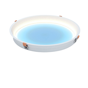 NIOYE圆形晴空灯自然光仿蓝天窗灯智能超薄第三代嵌入式天空灯青