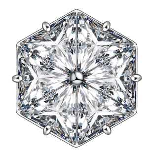 精致雪花领针防走光固定扣男女士西服胸针衬衫领口装饰胸花百搭新