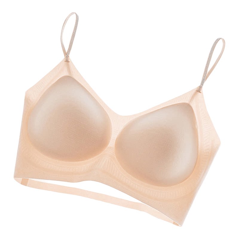维多利亚粉底液内衣女隐形无痕2026新款超薄细肩带小胸聚拢文胸罩