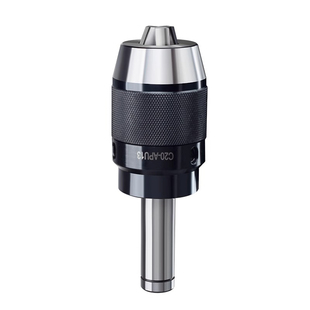 BT40一体式钻夹头自锁自紧直柄r8柄莫氏锥柄铣床BT30-APU数控刀柄