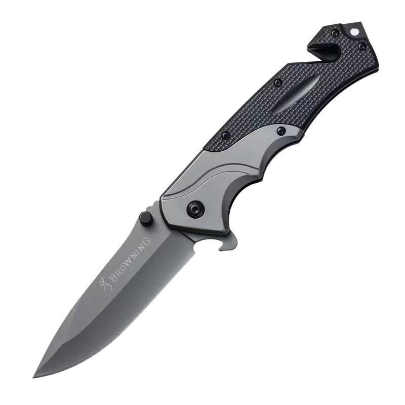 德国折叠刀便携水果刀户外生存小刀防身超锋利高硬度露营随身刀具